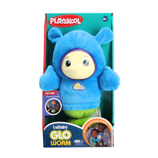 Ingen mærke playskool glødeorm plys legetøj nat lys musik funktion baby legetøj.