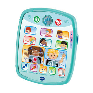 Vtech care læder legetøjslægesæt - pædagogisk legetøj - inklusive 15 tilbehør - med sunget sange