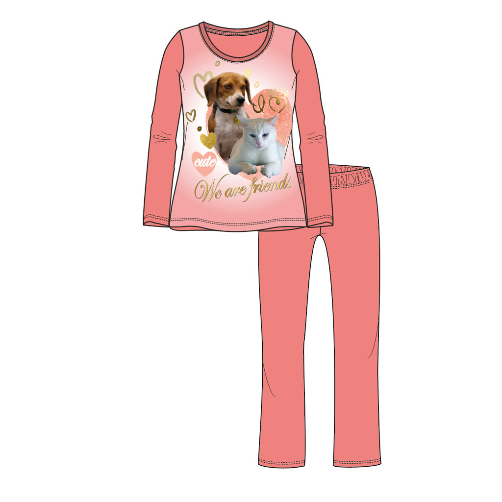 Basic Pyjamas Hunde Kat Størrelse 110 116