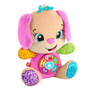 Fisher-price læring sjovt voksende søsterlegetøj - pink musikalsk krammetøj