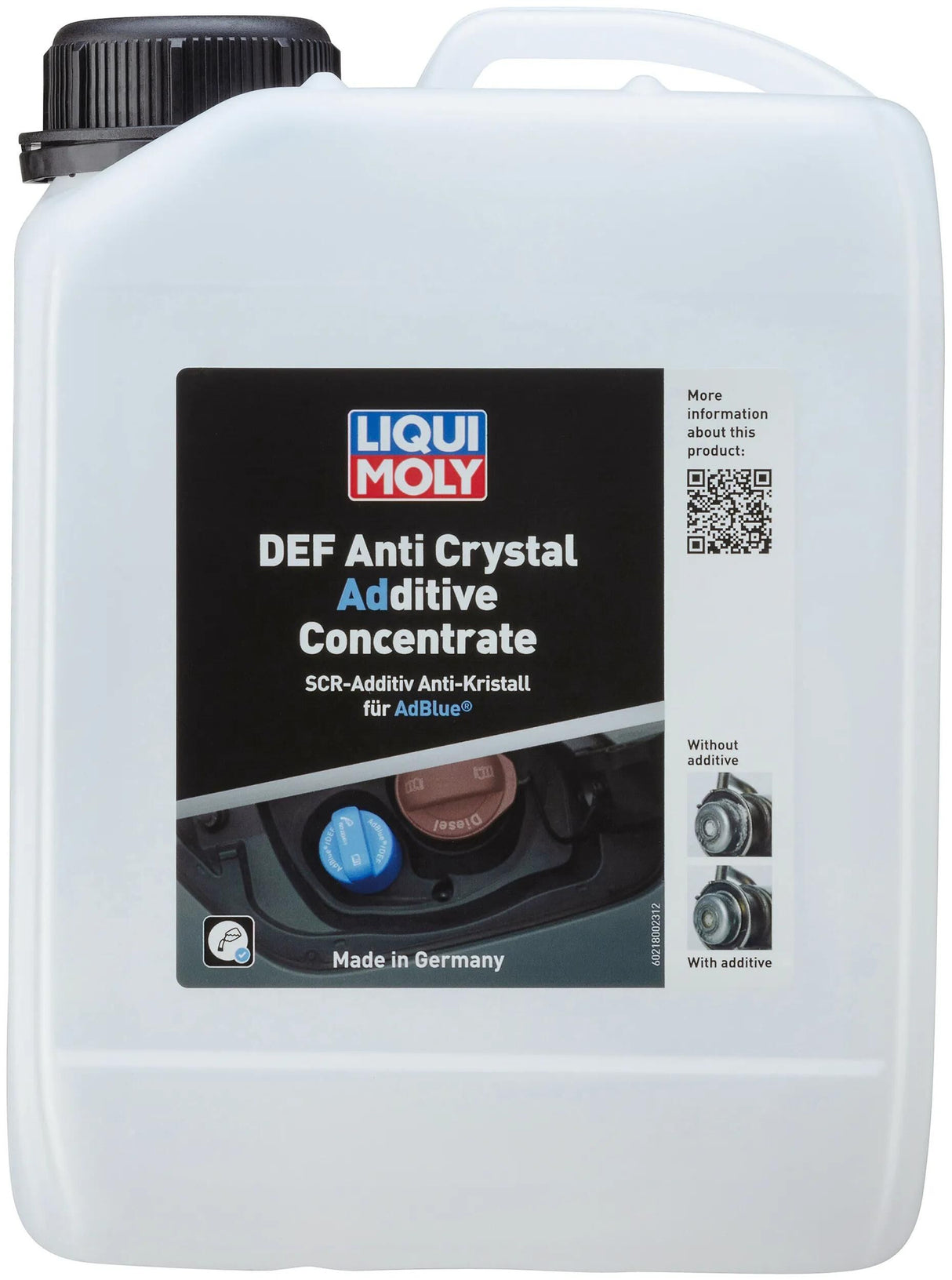 Liqui moly additiv scr anti-krystallinsk additiv adblue additiv 2,5l