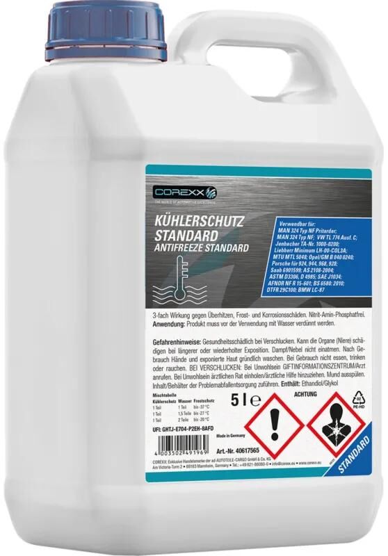 Corexx kühlerschutz standard g11 frostvæske standard 5 l (g11)