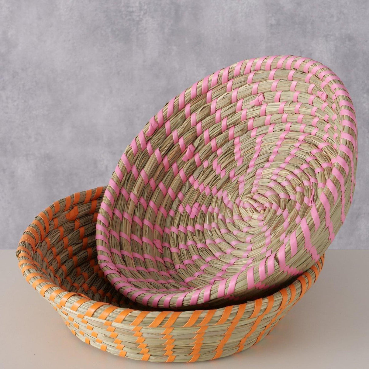 Boltze hjemmekurv alia 25x25x6,5cm 2 assorteret