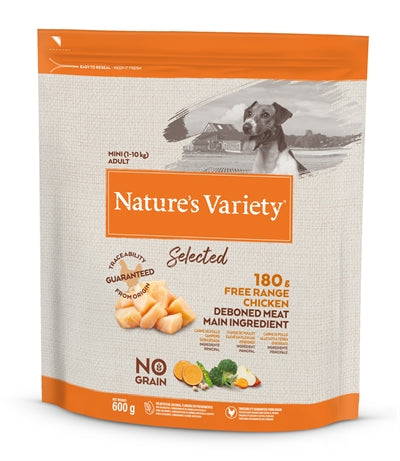 Natures sort valgt voksen mini fri række kylling