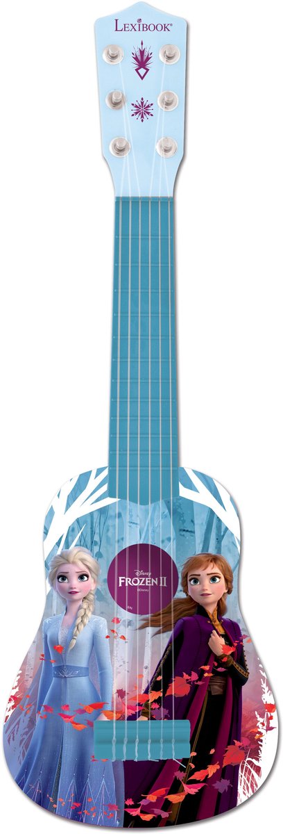 Disney frozen-guitar-53-cm-blå - størrelse one-size