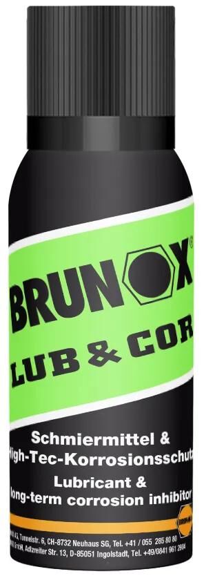 Brunox korrosionsschutz lub cor smøremidler 100 ml lub cor