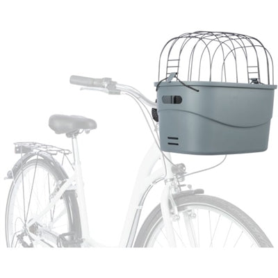 Trixie styr cykelkurv plast grå