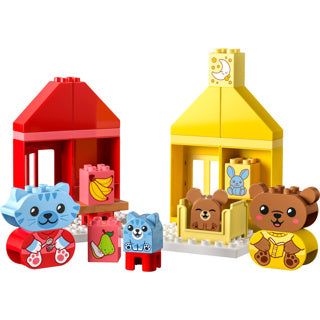 Lego duplo - daglige vaner - byggelegetøj til at spise og sove (10414)