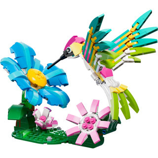 Lego ® creator 3i1 vilde dyr: farverig kolibri - 31384