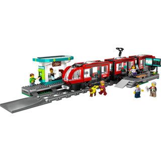 Lego city sporvogn og station - 60423