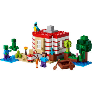 Lego ® Minecraft® TNT Jungle House, videospilsæt - 21275