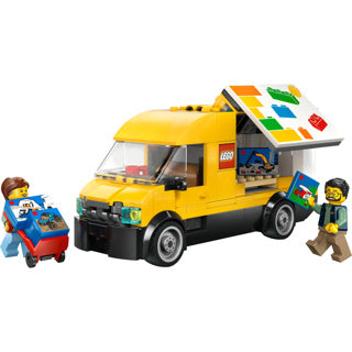 Lego ® city: varevognen - bygge- og legesæt til bilfans fra 6 år - med 2 minifigurer - 60500
