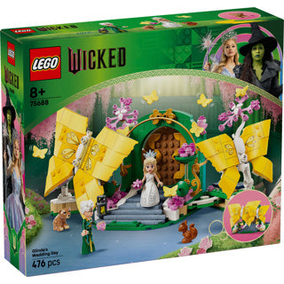 Lego ® wicked glindas bryllupsdag, sommerfuglelegetøj - 75688