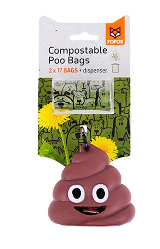Fofos poopposeholder med 34 poopposer