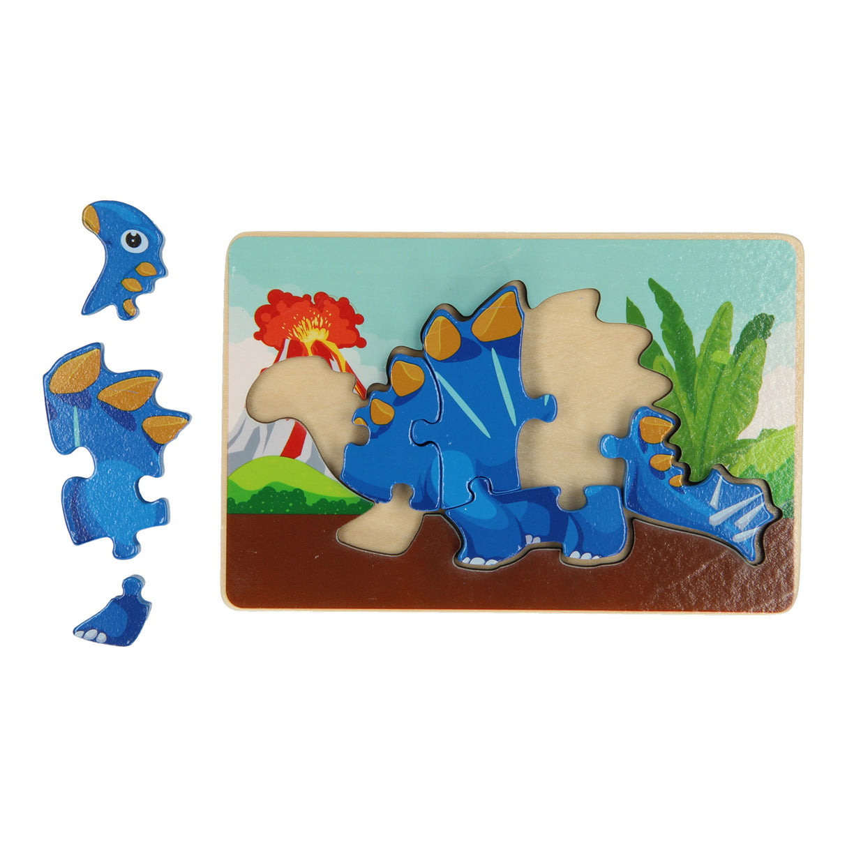 Wooden Jigsaw Puzzle Dino, 7.