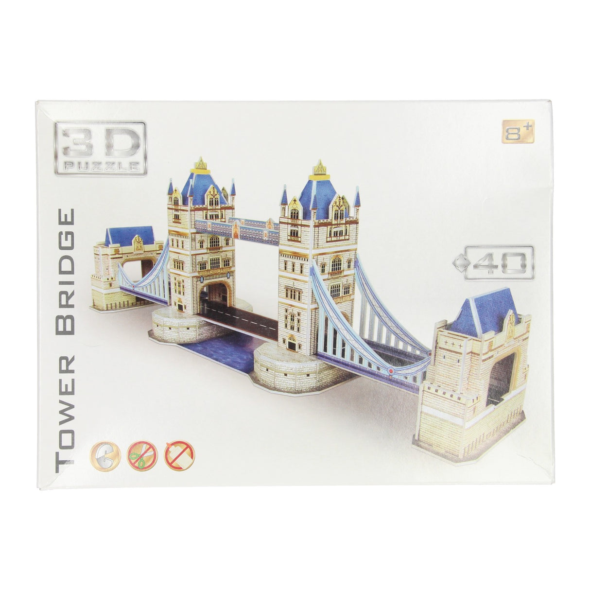 3D byggesæt tårnbro
