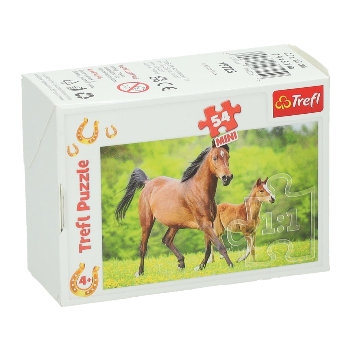 Minipusleheste, 54 stk.