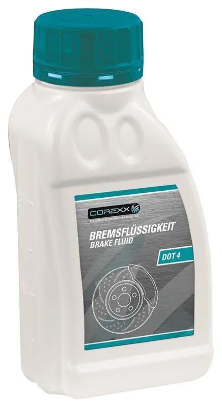 Corexx bremsevæske dot 4 bremsevæske dot 4 250ml flaske