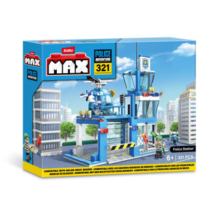 Zuru max city - politistation - 321 stk