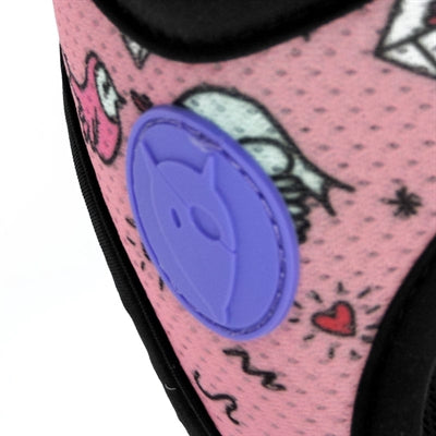 Morso hundesele body mesh genbrugt sød tweet pink