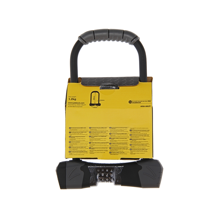 Yale 1062462 - U-lås med kode std sec, standard sikkerhed | 4 stk