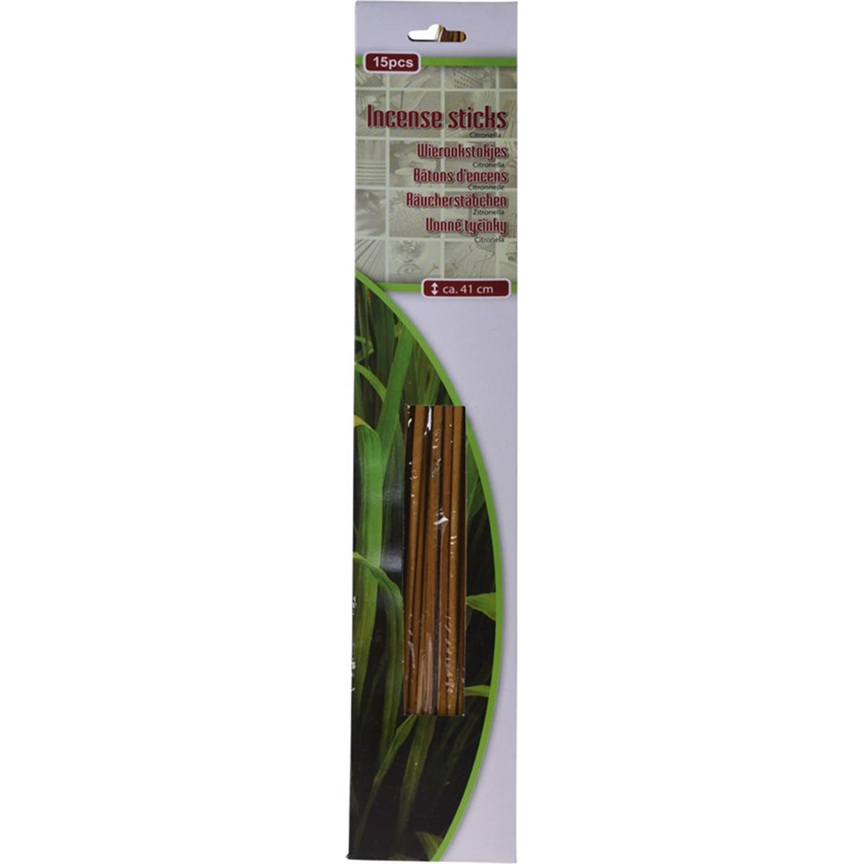 Pro haverøgelsespinde med citronella 15 stk