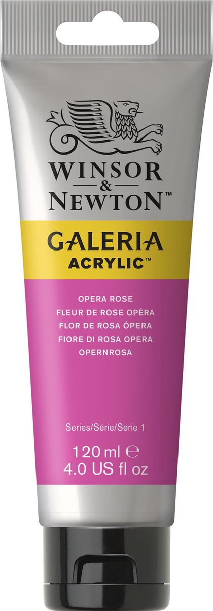 Winsor newton galeria akryl 120ml opera rose