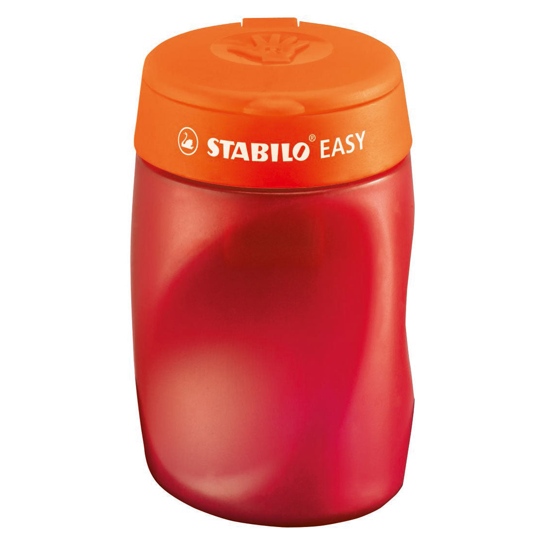 Stabilo easysliper - 3 i 1 blyantspidser - højre - rød