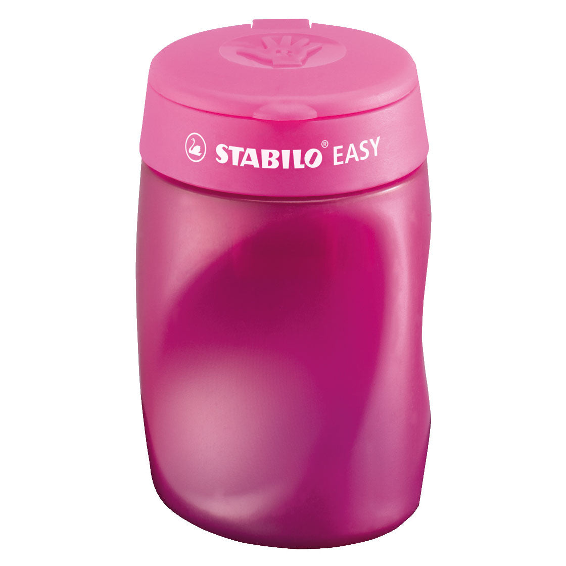 Stabilo Easysharpener - 3 i 1 blyant skarpere - højre - lyserød