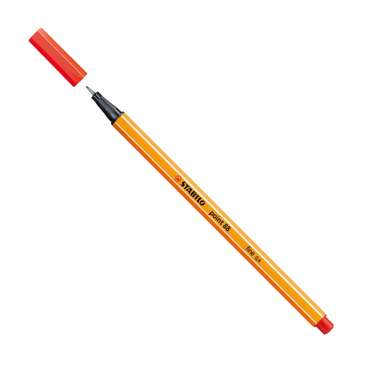 Stabilo point 88 - fineliner - lys rød (88 48)