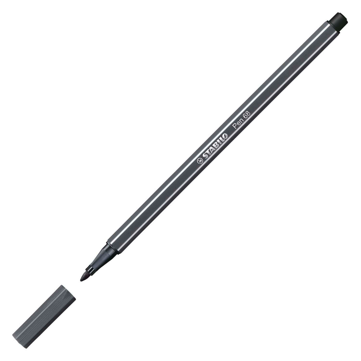 Stabilo pen 68 - tusch - dyb kold grå (68 97)