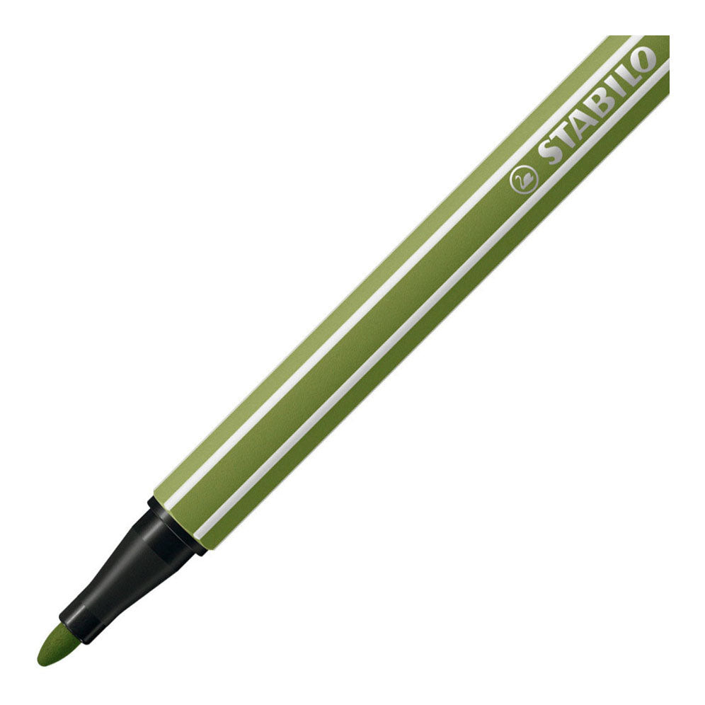 Stabilo pen 68 - tusch - mosgrøn (68 35)