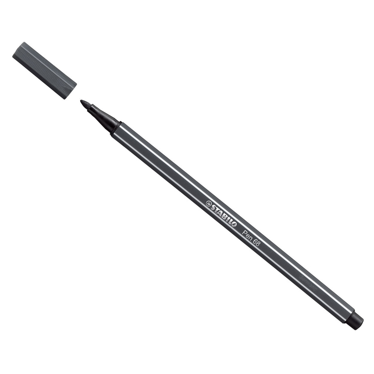 Stabilo pen 68 - tusch - dyb kold grå (68 97)