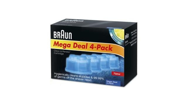 Braun ccr4 clean renew refill patron 4 stk