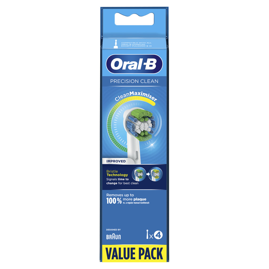 Oral-b præcisionsrent børstehoved 4 stk