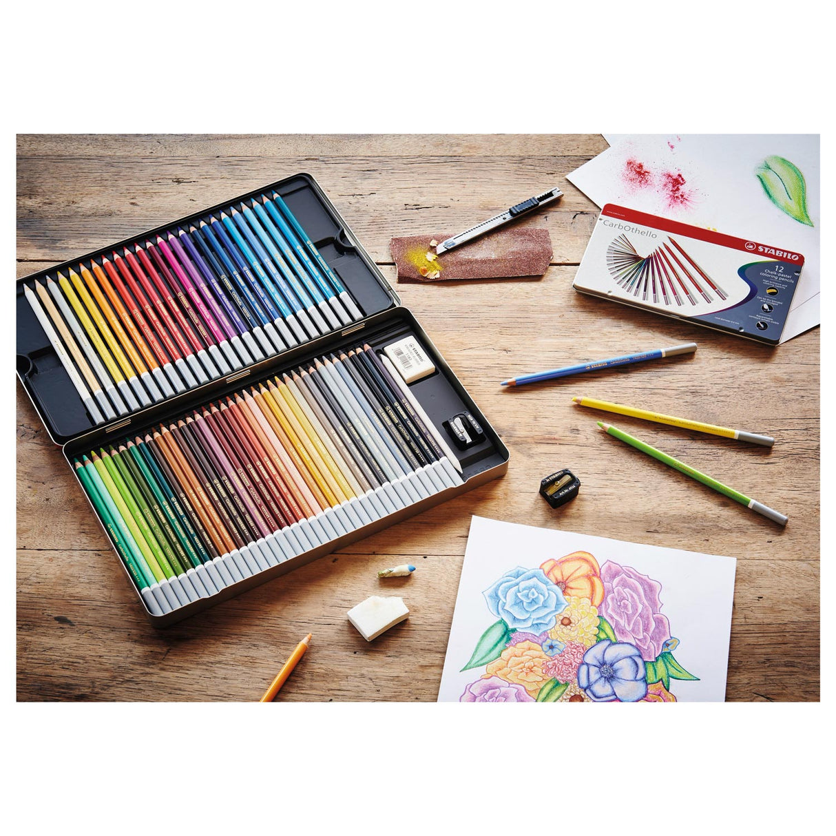 Stabilo Carbothello Pastel Pencil - Neutral sort