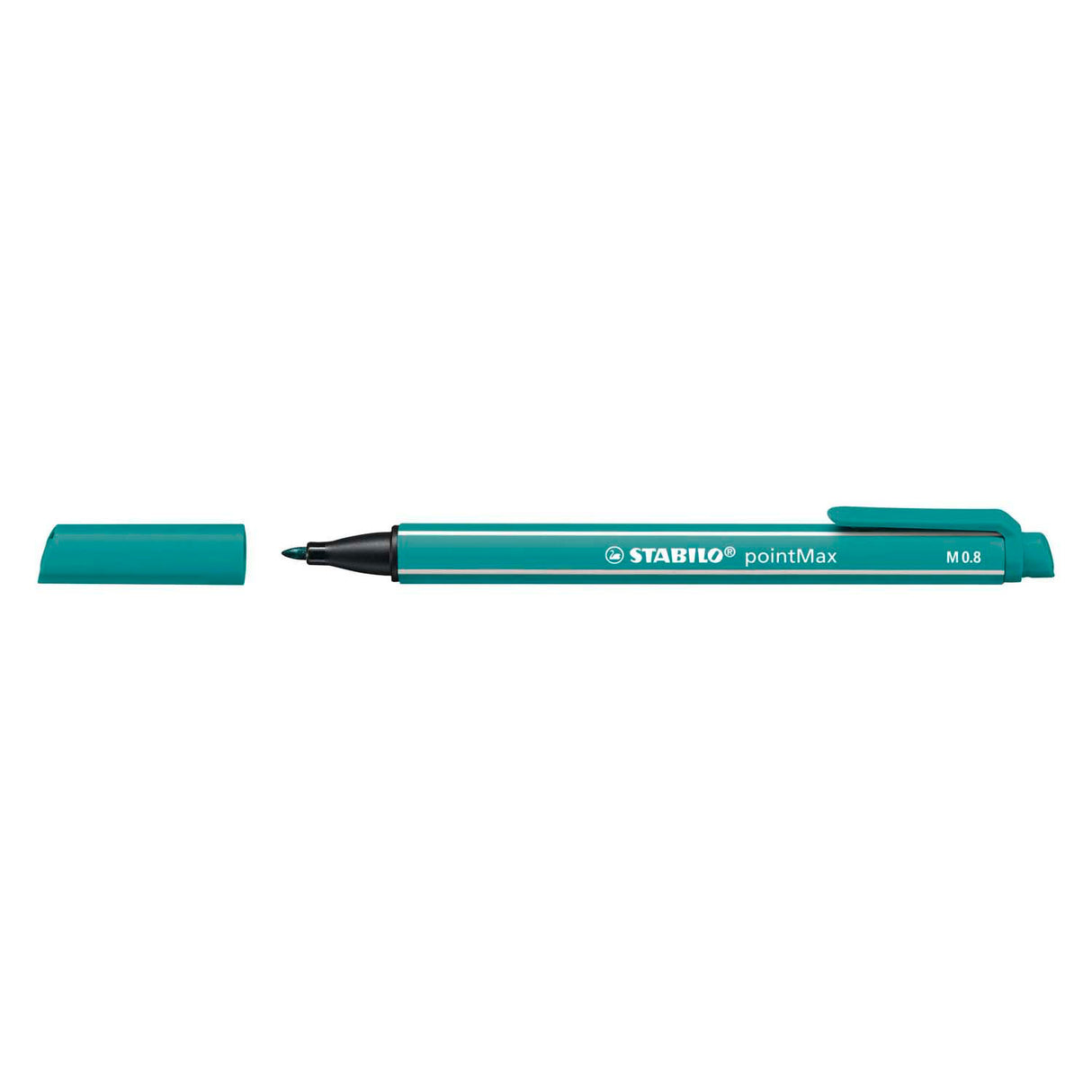 Stabilo pointmax - hardtip fineliner 0,8 mm - turkis