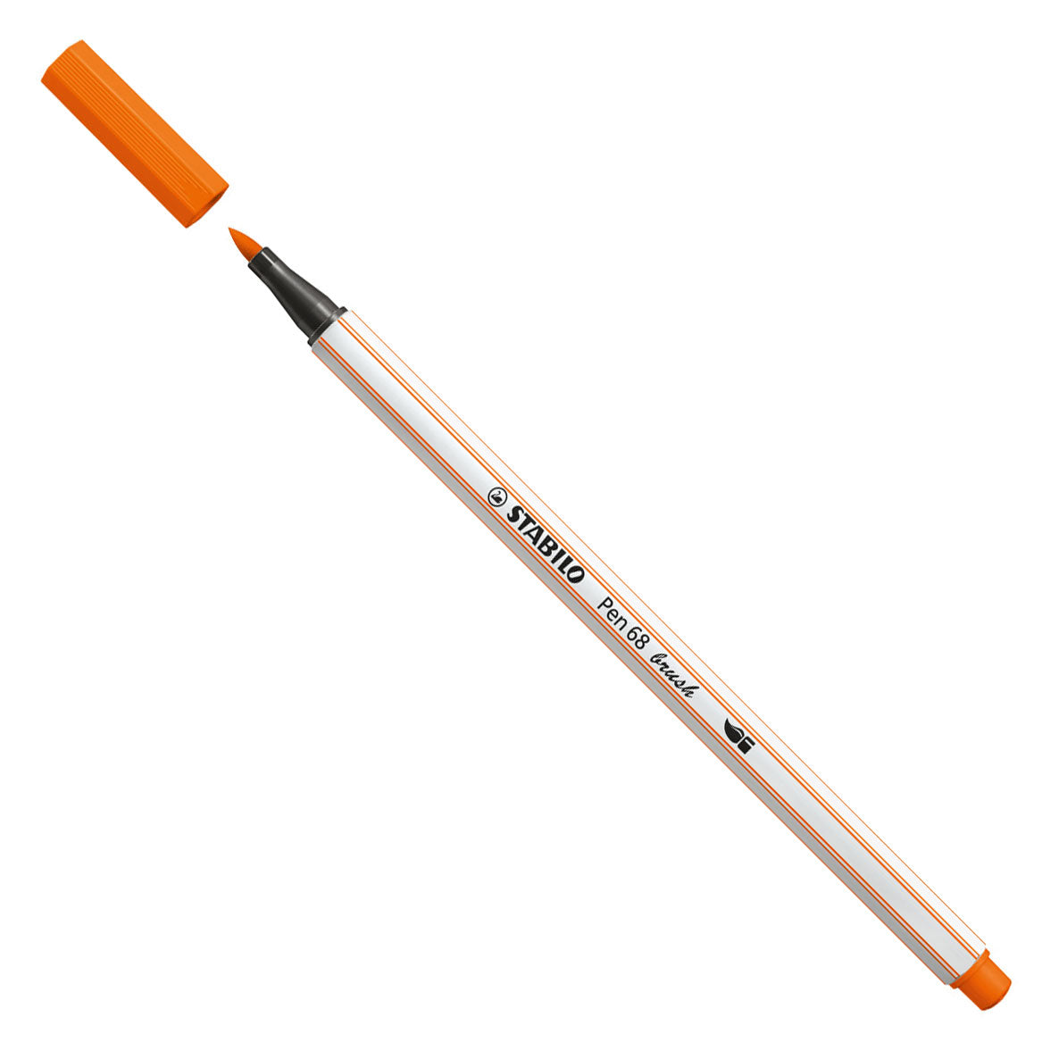 Stabilo pen 68 pensel - tusch - bleg vermilion (30)