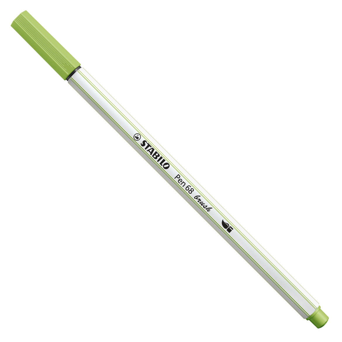 Stabilo pen 68 pensel - tusch - pistacie (34)