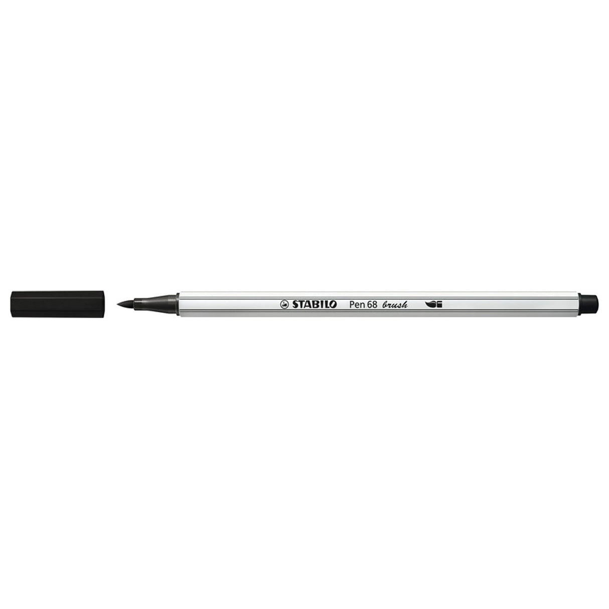 Stabilo pen 68 pensel - tusch - sort (46)
