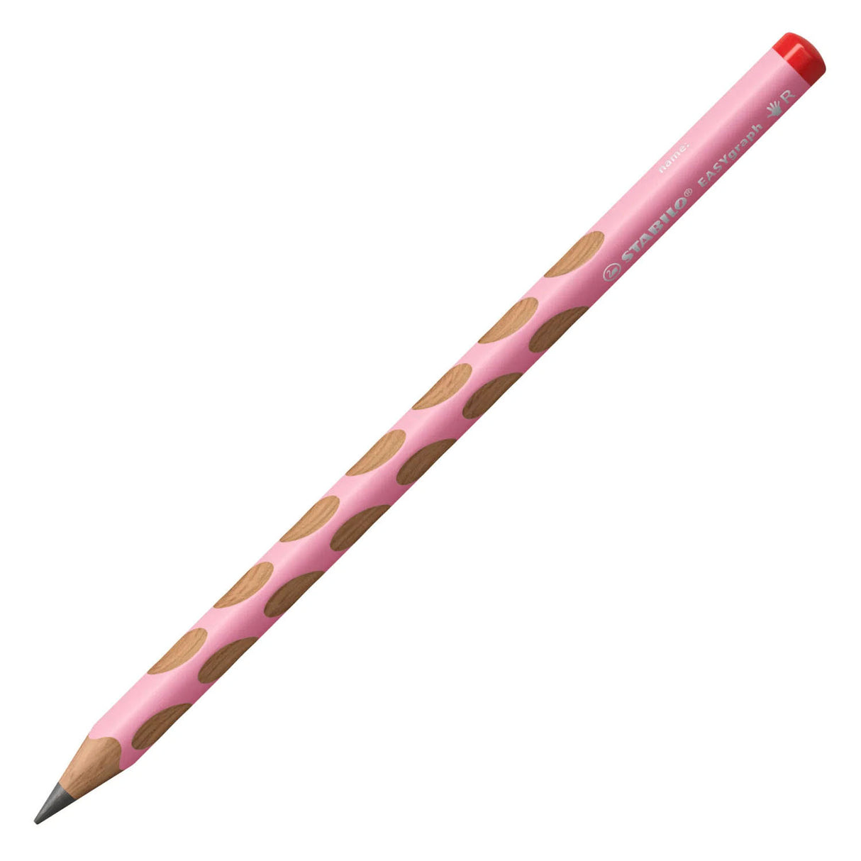 Stabilo easygraph pastel hb højrehåndet grafitblyant - pink
