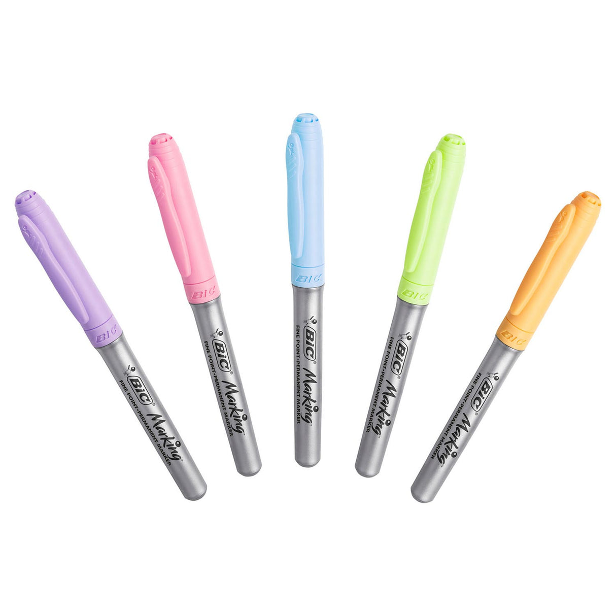 Bic Intensity Felt -tip Pens permanent pastel, 5 ..