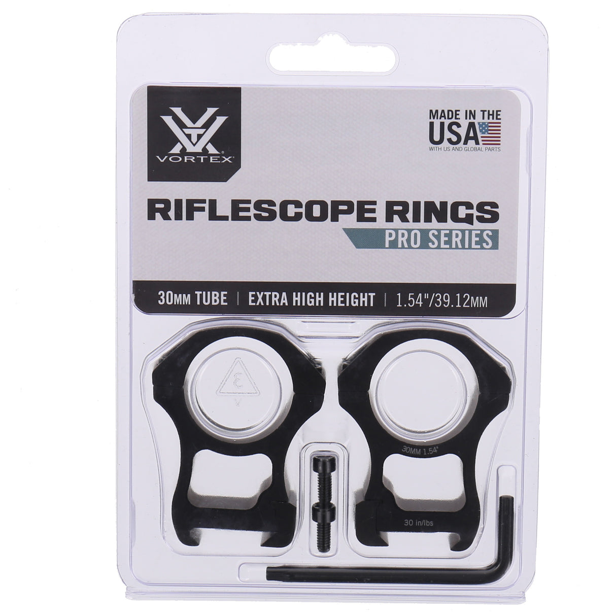 Vortex pro serie monteringsringe pr30-xh 30 mm ekstra høj