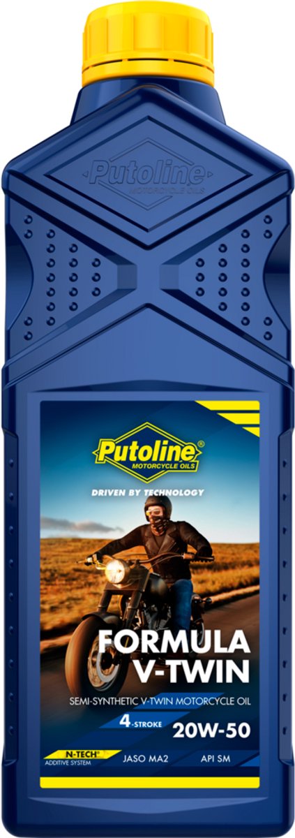 Putoline formula v-twin 20w-50 1l | motorfiets motorolie 4-takt