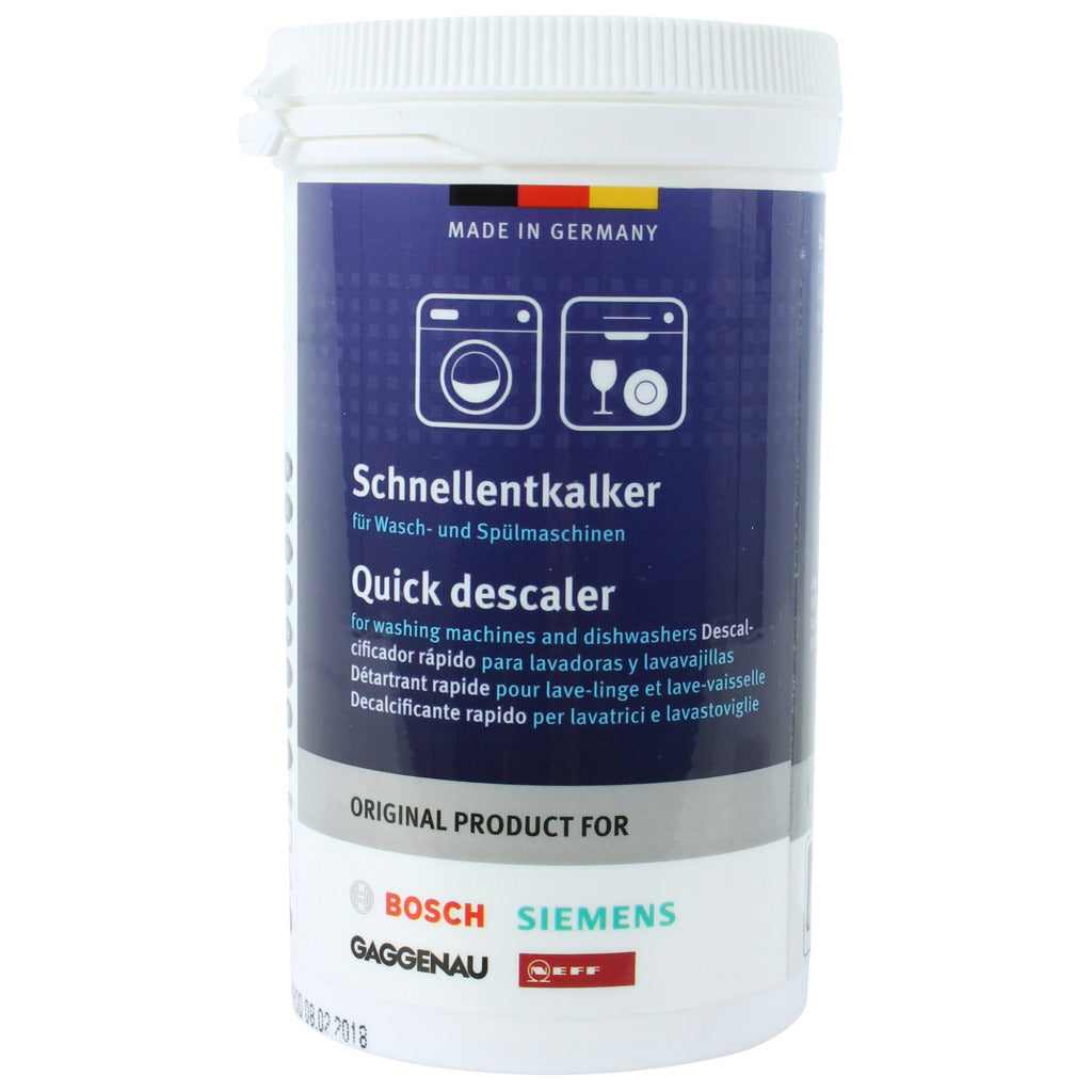 Bosch Siemens B S VW vaskemaskine afkalkningsmiddel 250g