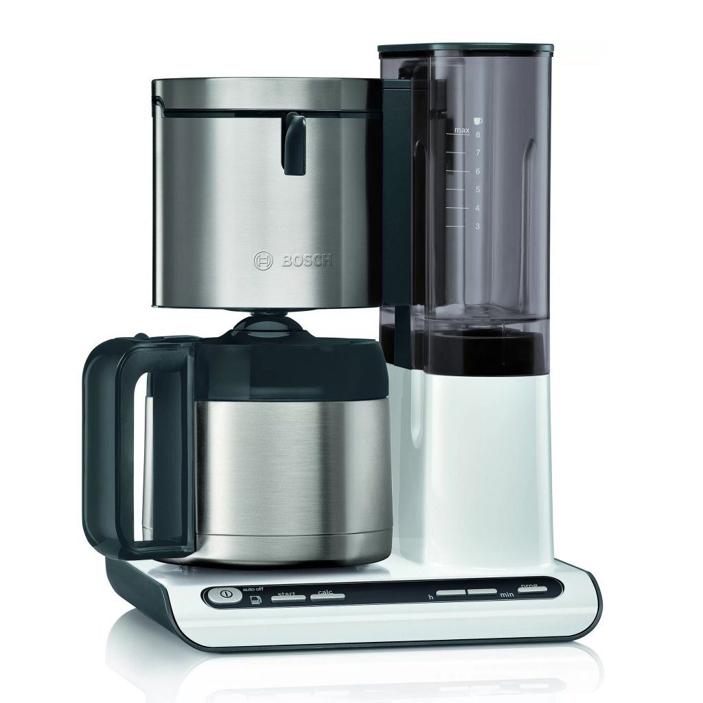 Bosch tka8a681 styline kaffemaskine rustfrit stål hvid