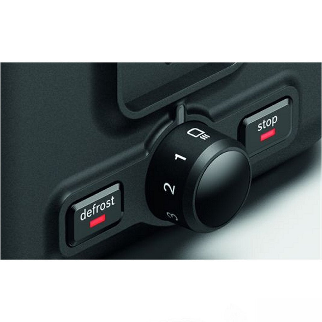 Bosch tat3p421 designline brødrister hvid sort