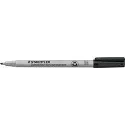 Fiber pen staedtler lumocolor 315 1,0mm sort vandbaseret