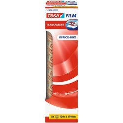 Tesa tape film transparent format 19 mm x 10 m 8 ruller