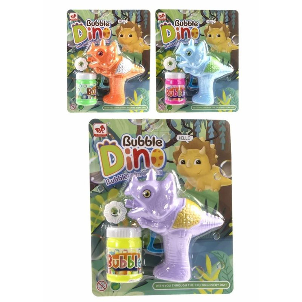 Bobleblæsepistol dino 50ml